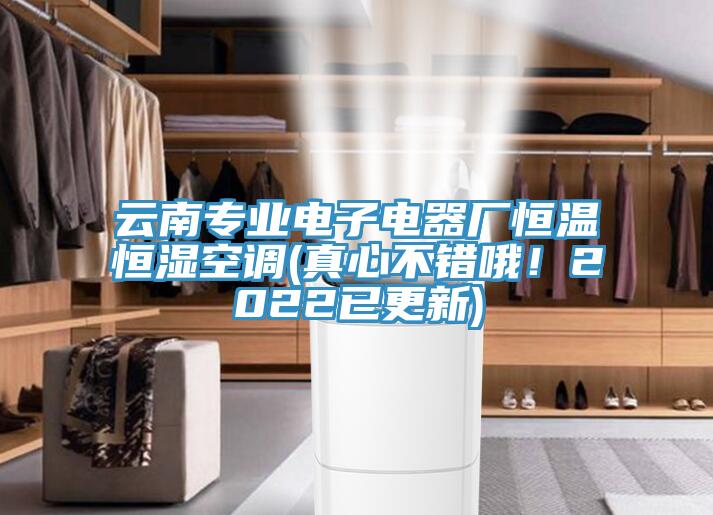 云南专业电子电器厂恒温恒湿空调(真心不错哦！2022已更新)