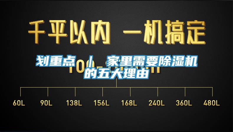 划重点 ｜ 家里需要除湿机的五大理由