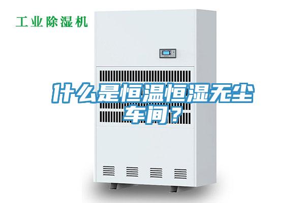 什么是恒温恒湿无尘车间？