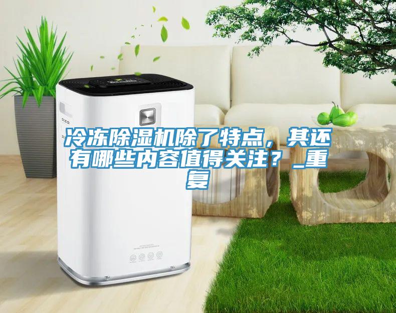 冷冻除湿机除了特点，其还有哪些内容值得关注？_重复