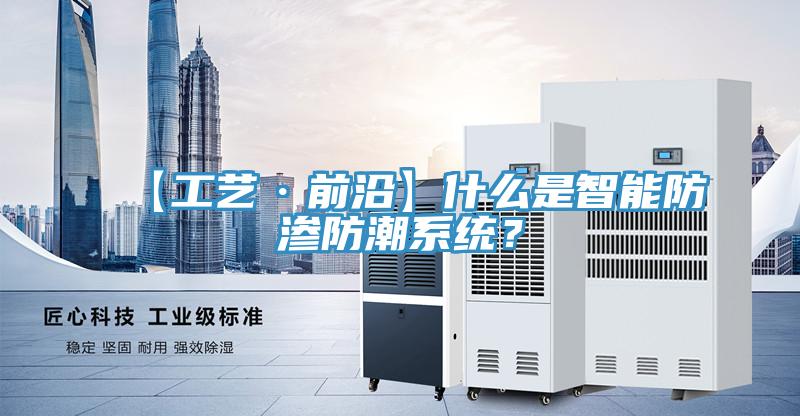 【工艺·前沿】什么是智能防渗防潮系统？