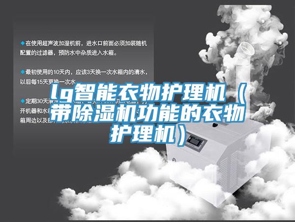lg智能衣物护理机（带除湿机功能的衣物护理机）
