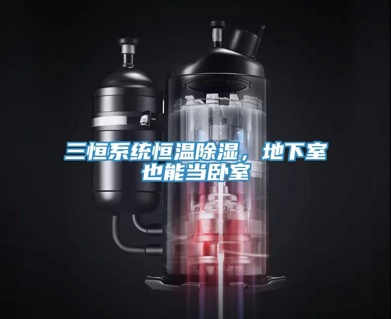 三恒系统恒温除湿，地下室也能当卧室