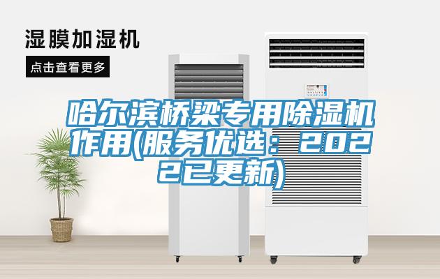 哈尔滨桥梁专用除湿机作用(服务优选：2022已更新)