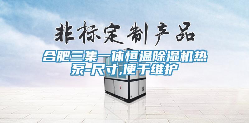 合肥三集一体恒温除湿机热泵-尺寸,便于维护