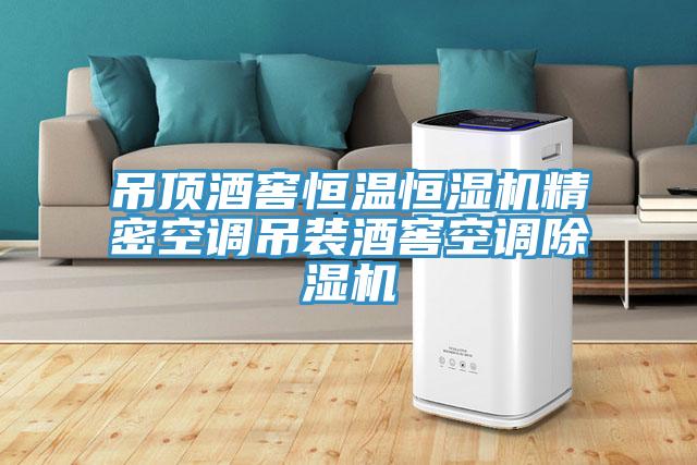 吊顶酒窖恒温恒湿机精密空调吊装酒窖空调除湿机