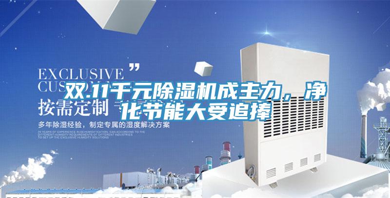 双.11千元除湿机成主力，净化节能大受追捧