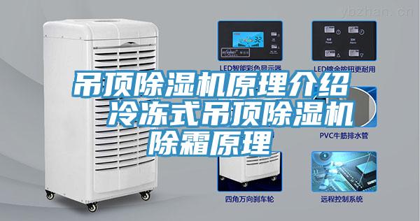 吊顶除湿机原理介绍  冷冻式吊顶除湿机除霜原理