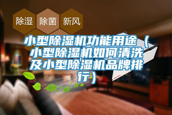 小型除湿机功能用途（小型除湿机如何清洗及小型除湿机品牌排行）