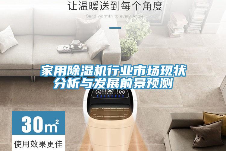 家用除湿机行业市场现状分析与发展前景预测