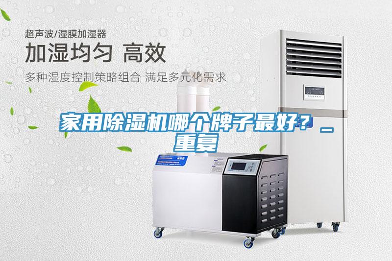 家用除湿机哪个牌子最好？_重复