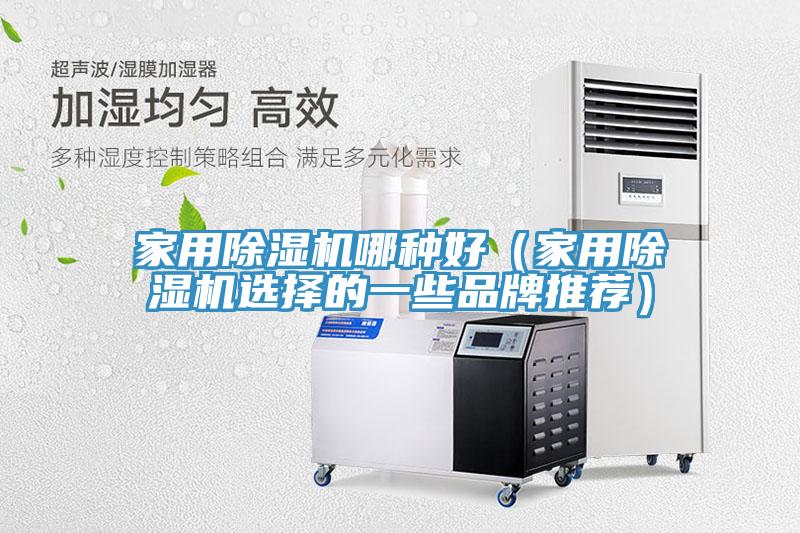 家用除湿机哪种好（家用除湿机选择的一些品牌推荐）