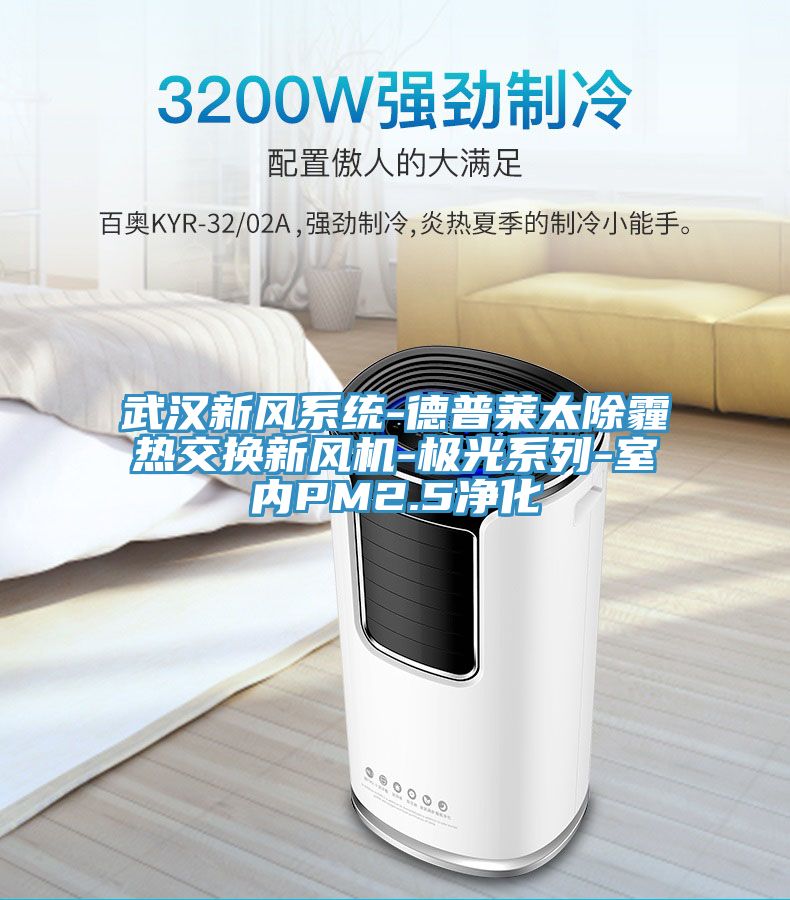 武汉新风系统-德普莱太除霾热交换新风机-极光系列-室内PM2.5净化