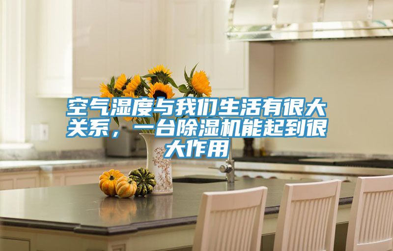 空气湿度与我们生活有很大关系，一台除湿机能起到很大作用