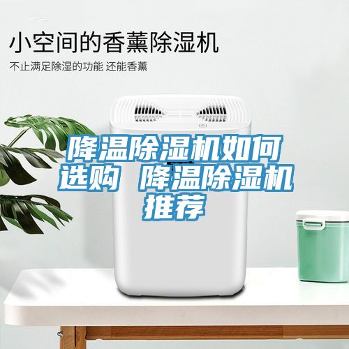 降温除湿机如何选购 降温除湿机推荐