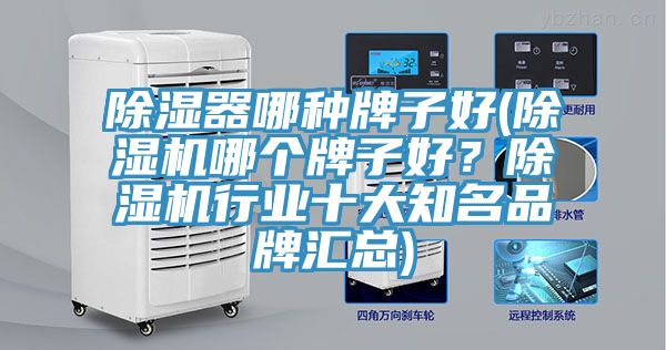 除湿器哪种牌子好(除湿机哪个牌子好？除湿机行业十大知名品牌汇总)