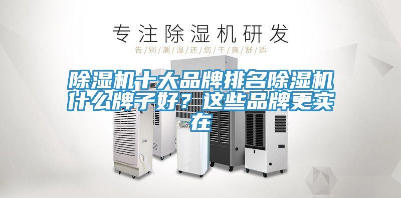 除湿机十大品牌排名除湿机什么牌子好？这些品牌更实在