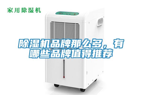 除湿机品牌那么多，有哪些品牌值得推荐