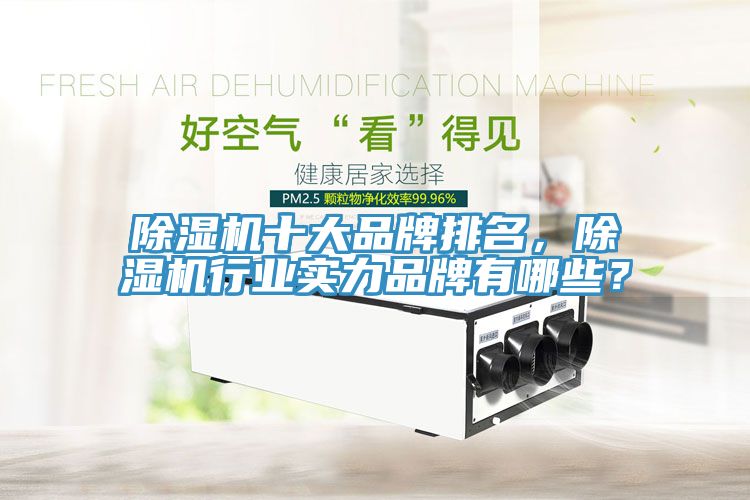 除湿机十大品牌排名，除湿机行业实力品牌有哪些？