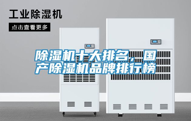 除湿机十大排名，国产除湿机品牌排行榜