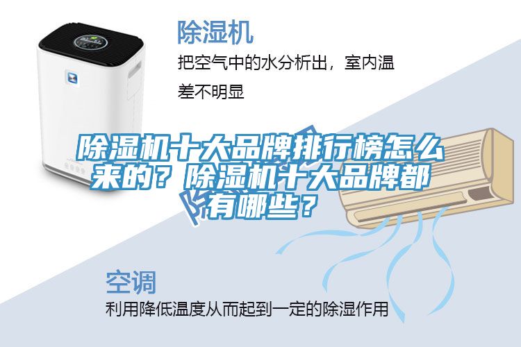 除湿机十大品牌排行榜怎么来的？除湿机十大品牌都有哪些？