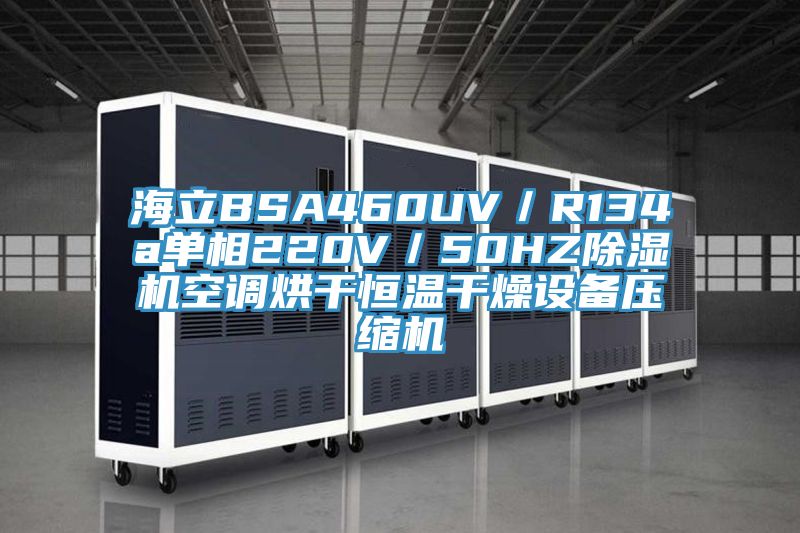 海立BSA460UV／R134a单相220V／50HZ除湿机空调烘干恒温干燥设备压缩机