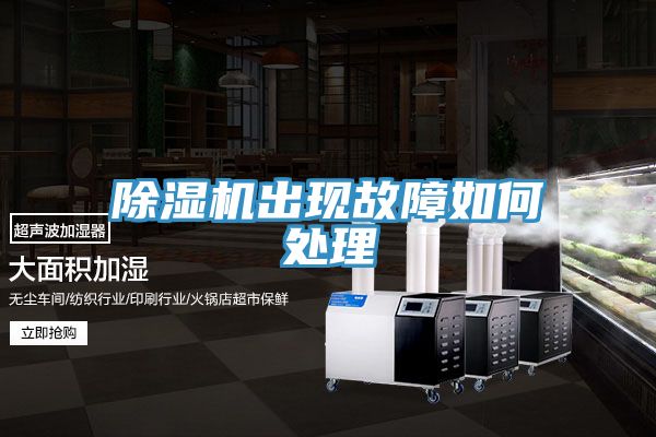 除湿机出现故障如何处理