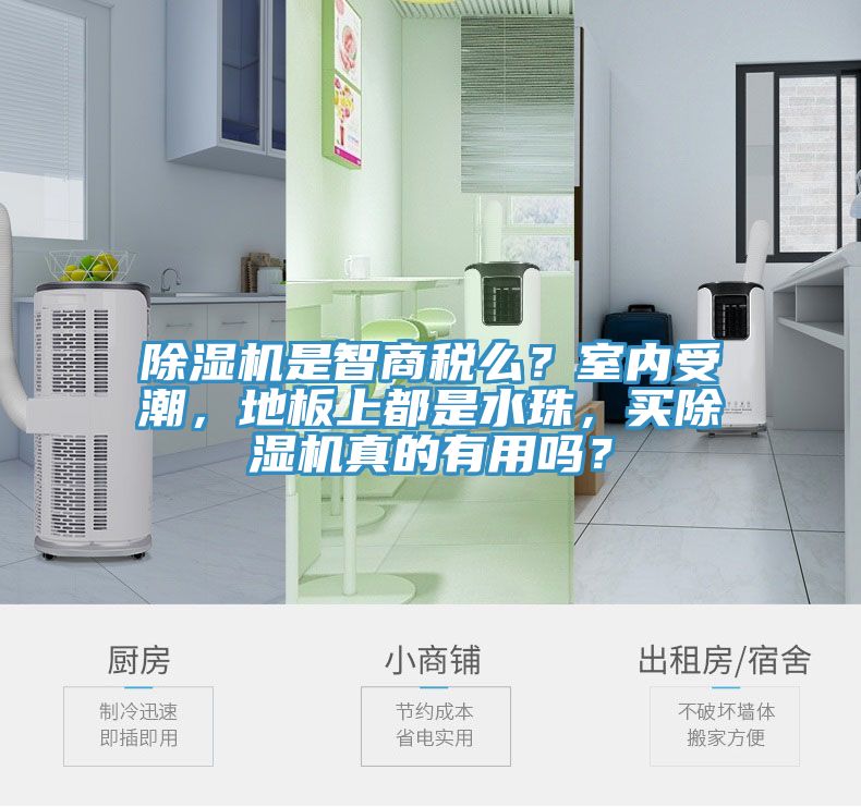 除湿机是智商税么？室内受潮，地板上都是水珠，买除湿机真的有用吗？