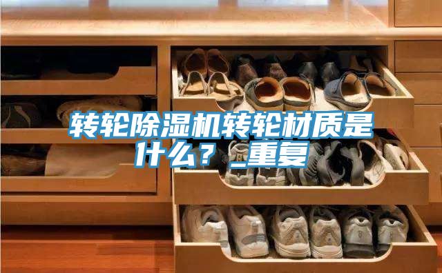 转轮除湿机转轮材质是什么？_重复