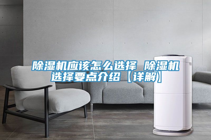除湿机应该怎么选择 除湿机选择要点介绍【详解】