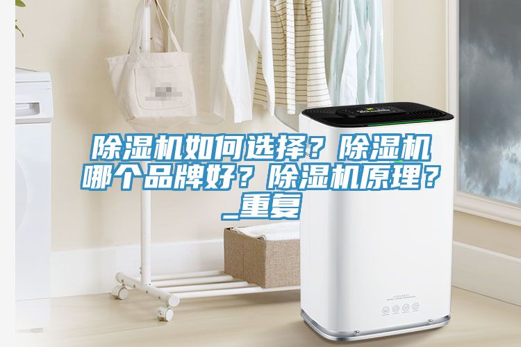除湿机如何选择？除湿机哪个品牌好？除湿机原理？_重复