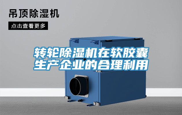 转轮除湿机在软胶囊生产企业的合理利用
